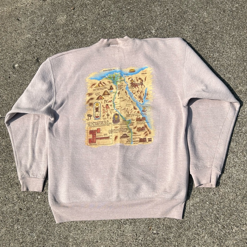 Vintage 90s Luxor Las Vegas Egyptian Crewneck